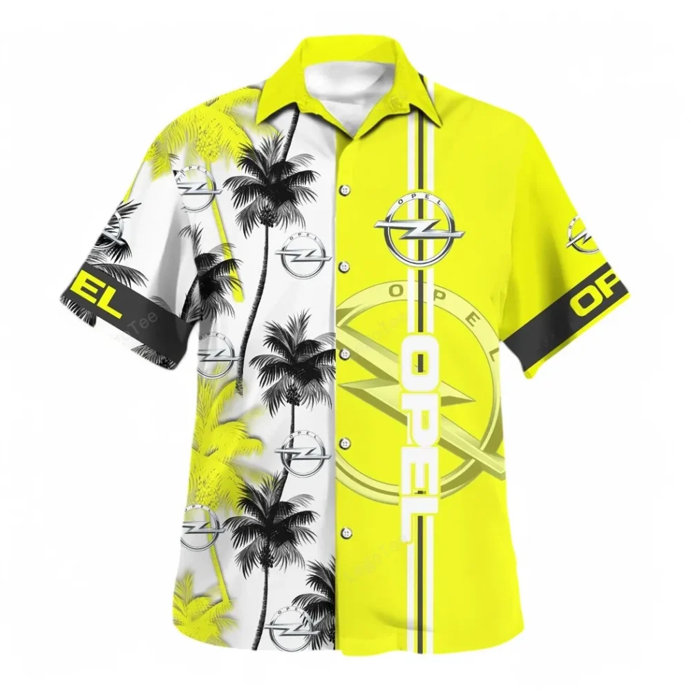 German Compact Car Hawaiian Shirt Exclusive Logo, Garage Life Button Shirt CAR143 - Image 2