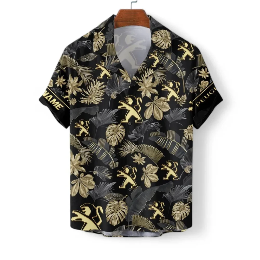 Urban Ride Hawaiian Shirt Exclusive Logo, Engine Lover Button Shirt CAR139 - Image 3