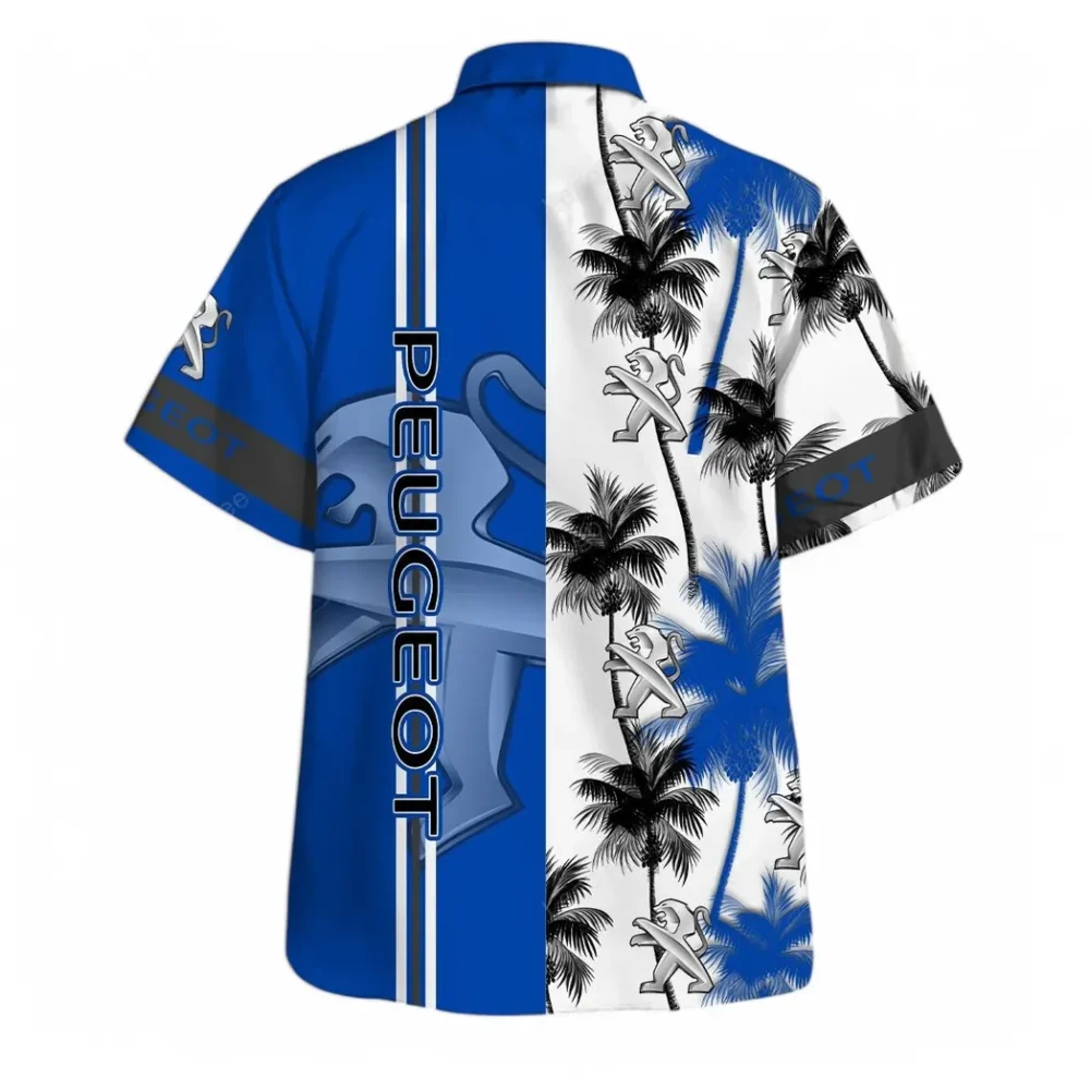 Mid-Size Car Hawaiian Shirt Exclusive Logo, Road Life Button Shirt CAR143 - Image 3