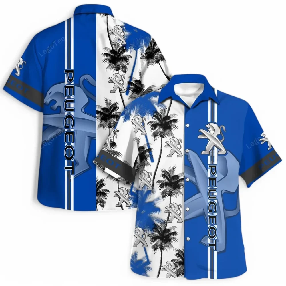 Mid-Size Car Hawaiian Shirt Exclusive Logo, Road Life Button Shirt CAR143 - Image 4