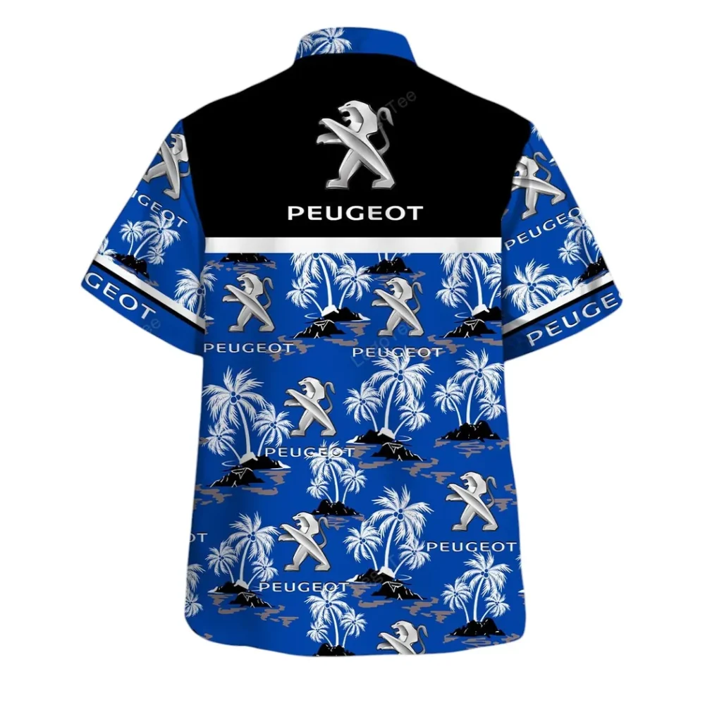 Mid-Size Car Hawaiian Shirt Exclusive Logo, Custom Ride Button Shirt CAR144 - Image 3