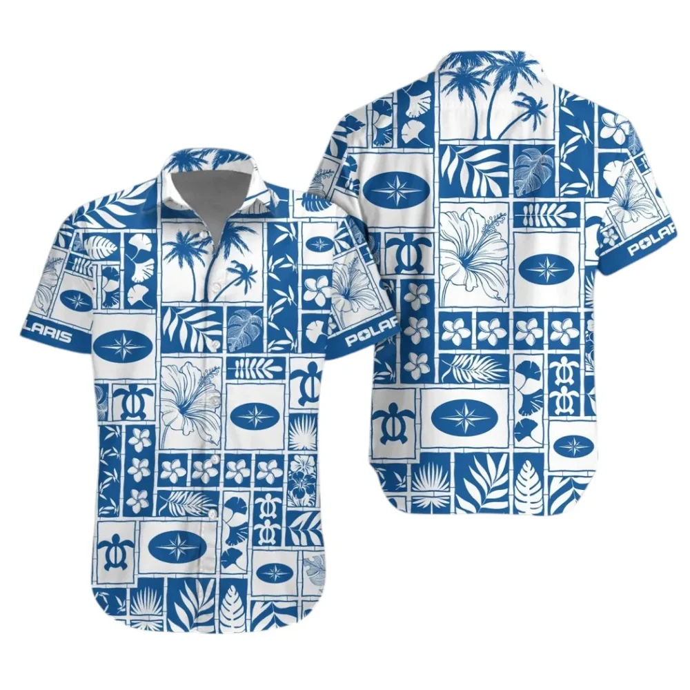 Utility Task Vehicle Hawaiian Shirt Exclusive Logo, Motor Culture Button Shirt CAR350 - Image 2