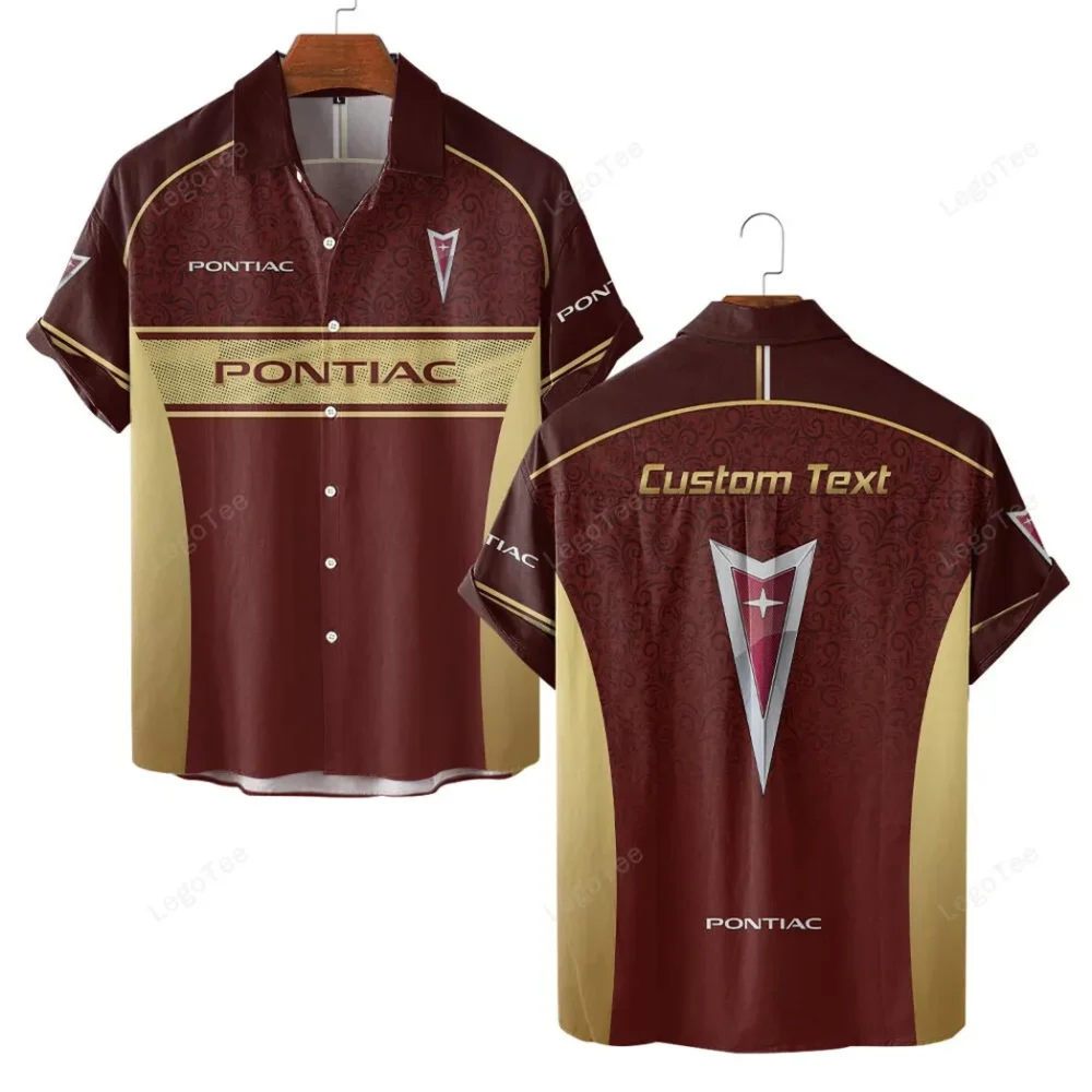 Heritage Auto Hawaiian Shirt Exclusive Logo, Rider's Paradise Button Shirt CAR137 - Image 2