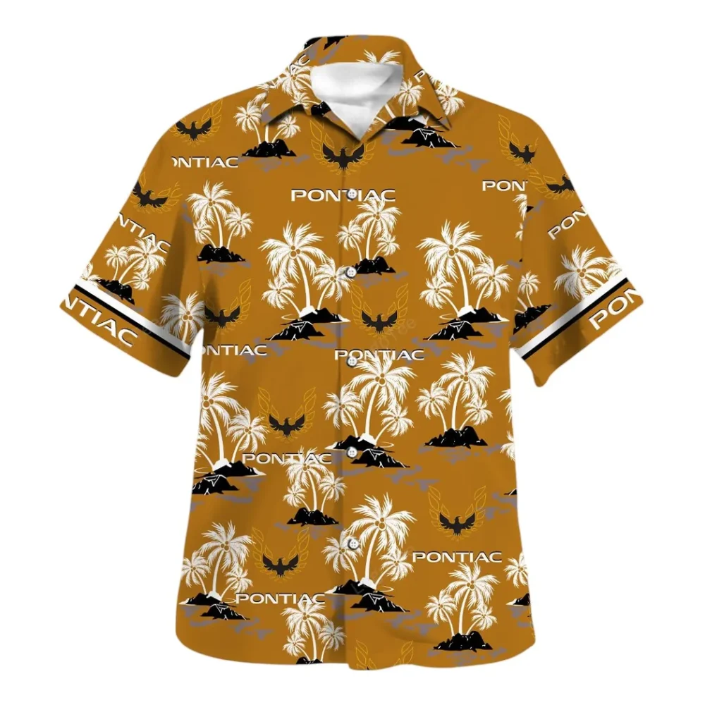 Heritage Sports Car Hawaiian Shirt Exclusive Logo, Car Meet Button Shirt CAR144 - Image 2