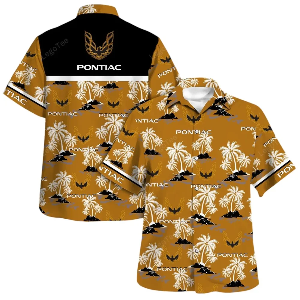 Heritage Sports Car Hawaiian Shirt Exclusive Logo, Car Meet Button Shirt CAR144 - Image 4