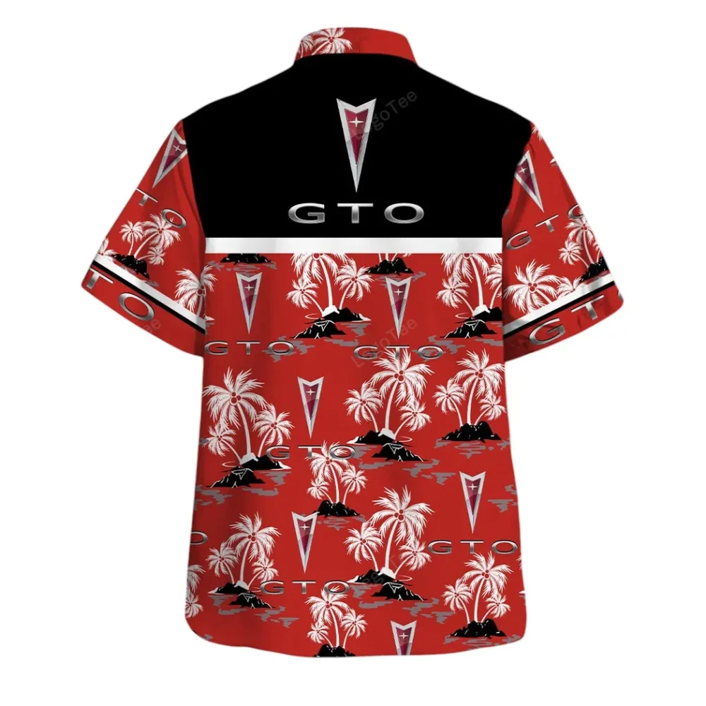 Power Coupe Hawaiian Shirt Exclusive Logo, Motorsport Vibe Button Shirt CAR144 - Image 3