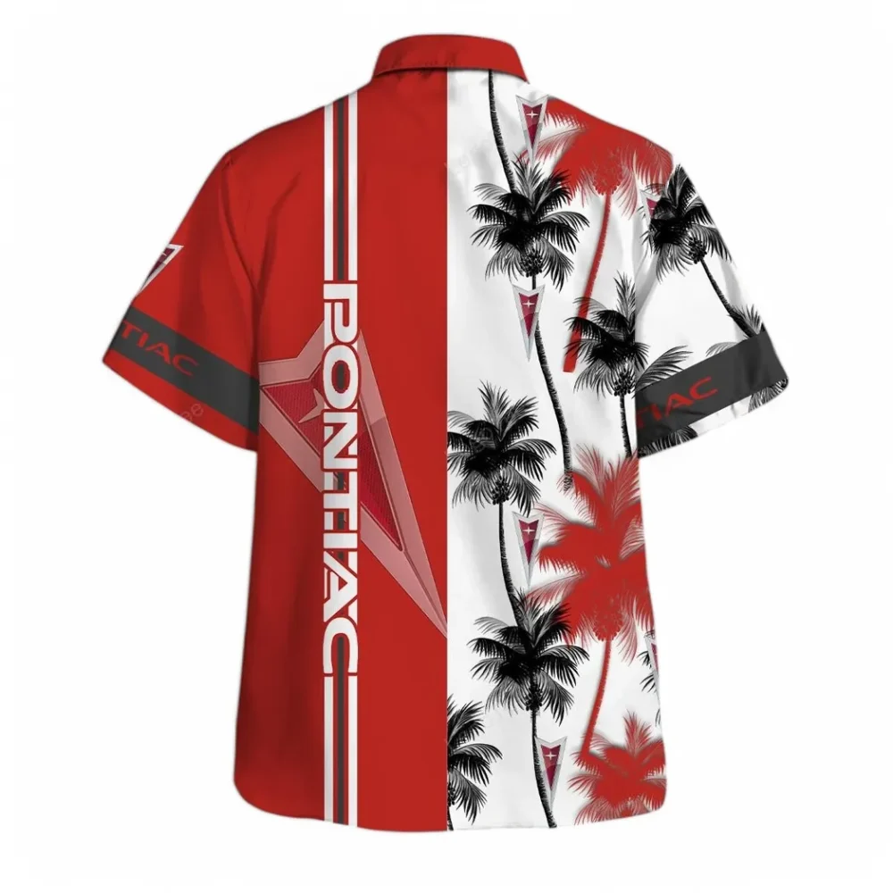 Iconic Road Car Hawaiian Shirt Exclusive Logo, Highway Cruise Button Shirt CAR143 - Image 3