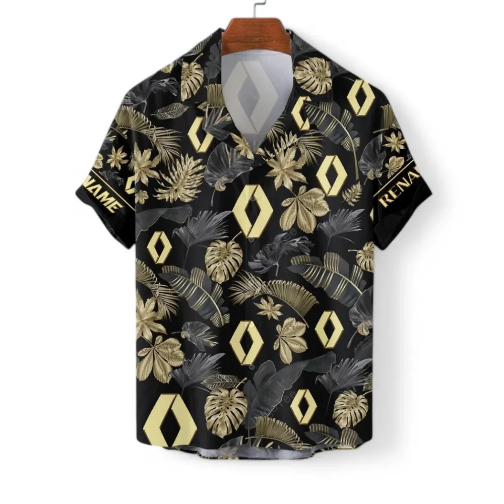 Affordable Auto Hawaiian Shirt Exclusive Logo, Retro Driver Button Shirt CAR139 - Image 3