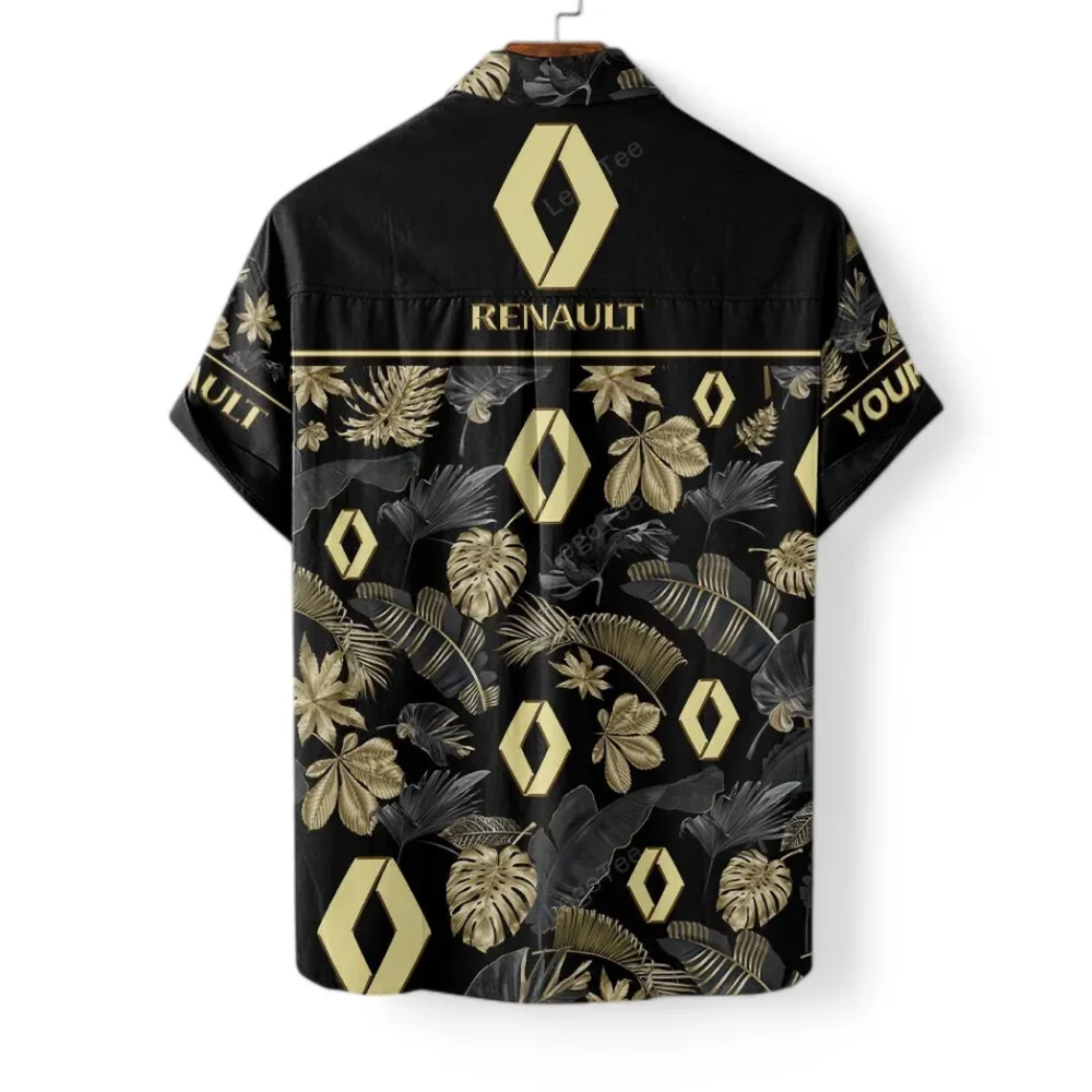 Affordable Auto Hawaiian Shirt Exclusive Logo, Retro Driver Button Shirt CAR139 - Image 4