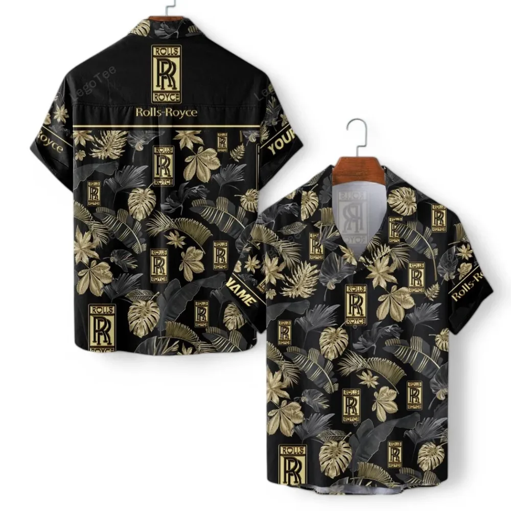 Elite Touring Vehicle Hawaiian Shirt Exclusive Logo, Street Racer Button Shirt CAR139 - Image 2