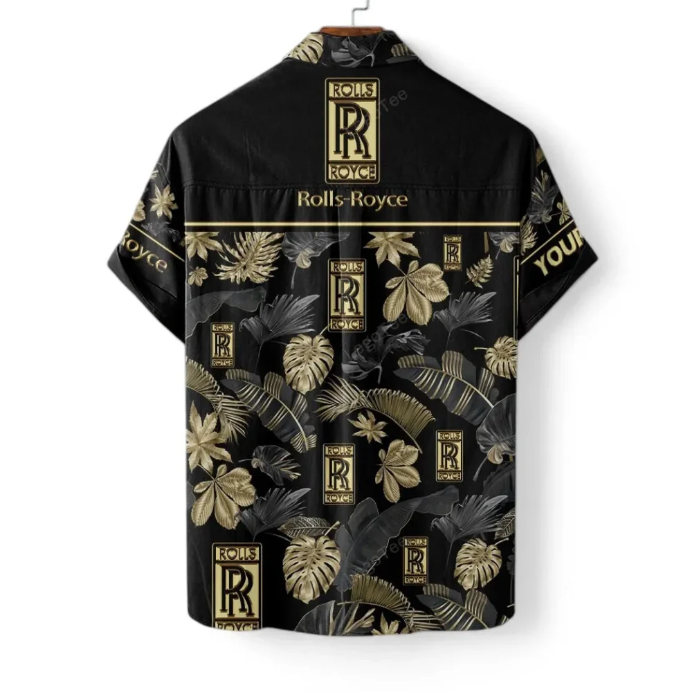 Elite Touring Vehicle Hawaiian Shirt Exclusive Logo, Street Racer Button Shirt CAR139 - Image 4