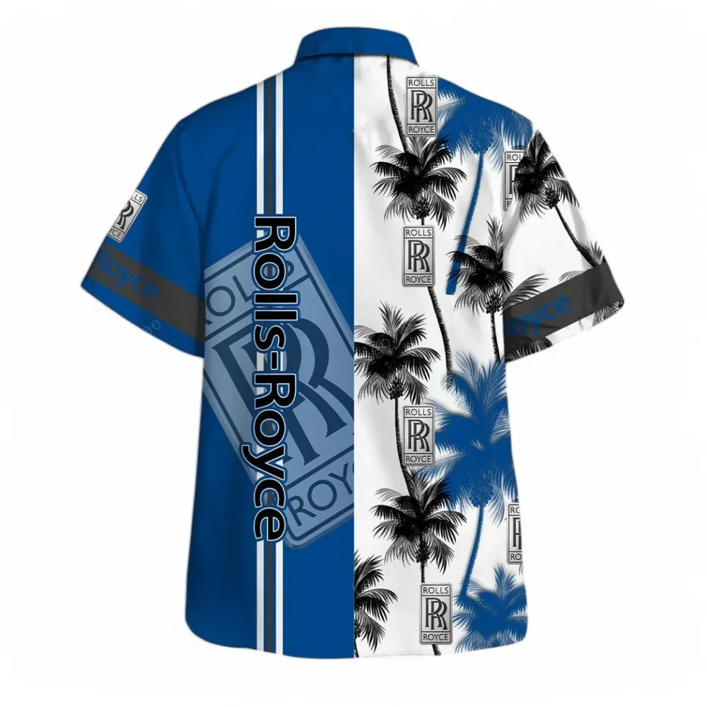 Premium Car Hawaiian Shirt Exclusive Logo, Motorsport Vibe Button Shirt CAR143 - Image 3