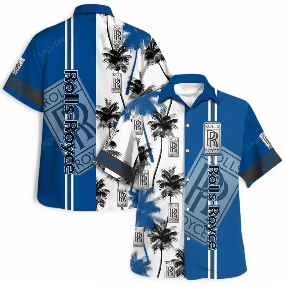 Premium Car Hawaiian Shirt Exclusive Logo, Motorsport Vibe Button Shirt CAR143 - Image 4