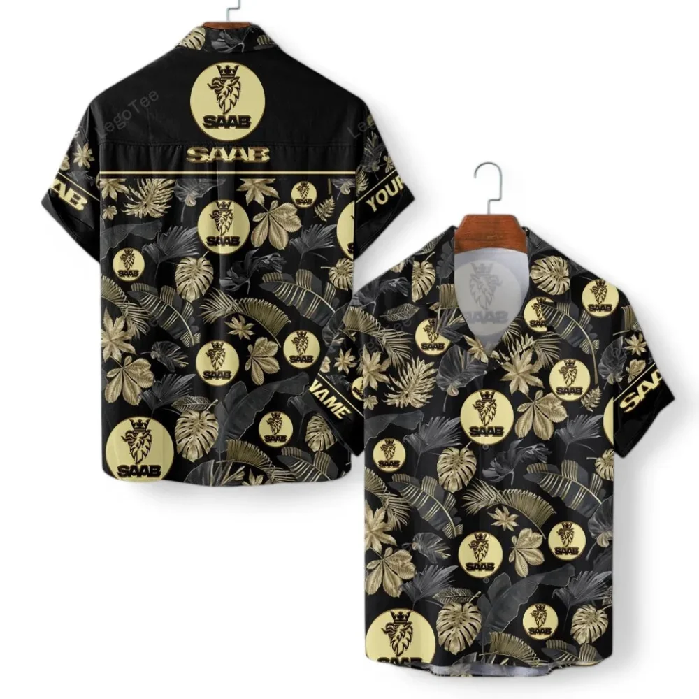 Expedition Vehicle Hawaiian Shirt Exclusive Logo, Bold Driver Button Shirt CAR139 - Image 2