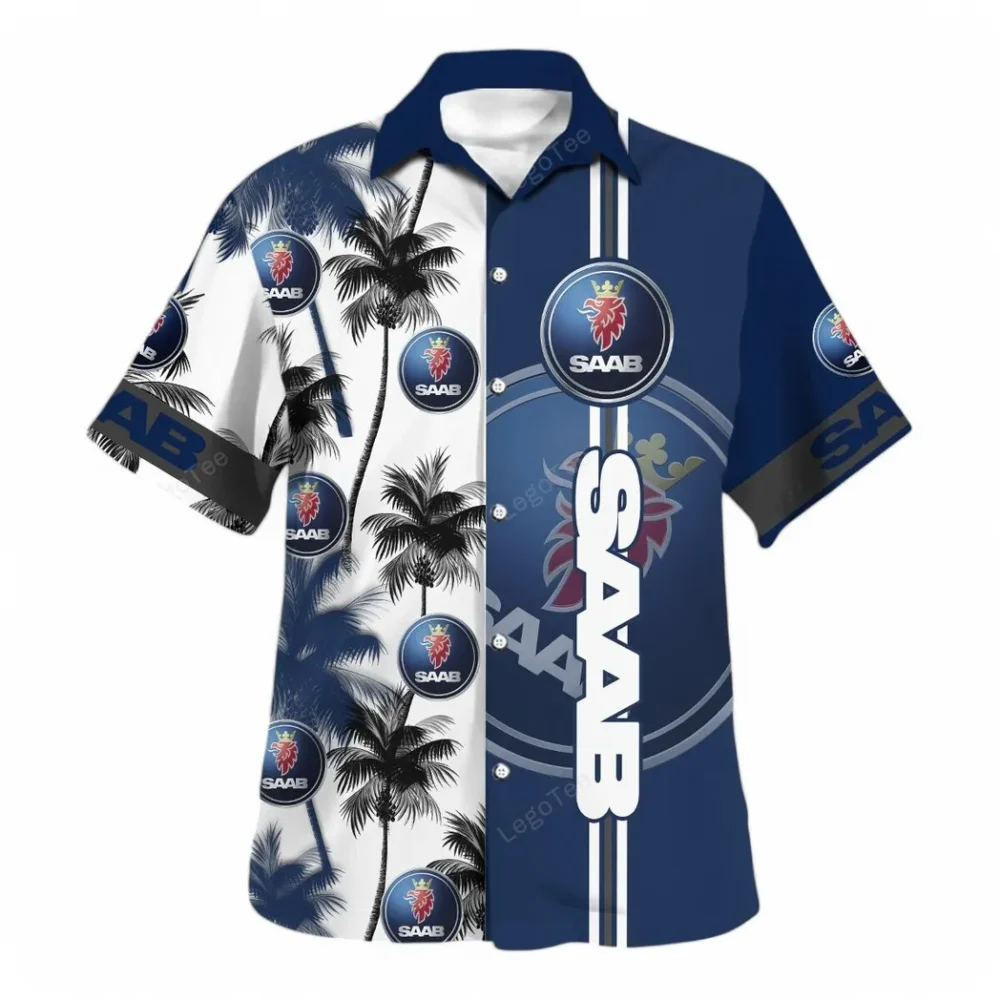 Expedition Vehicle Hawaiian Shirt Exclusive Logo, Street Racer Button Shirt CAR143 - Image 2