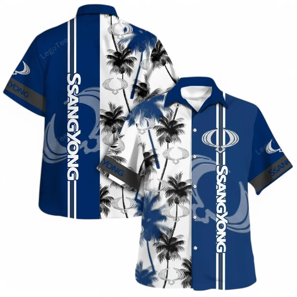 Utility Vehicle Hawaiian Shirt Exclusive Logo, Hot Rod Button Shirt CAR143 - Image 4