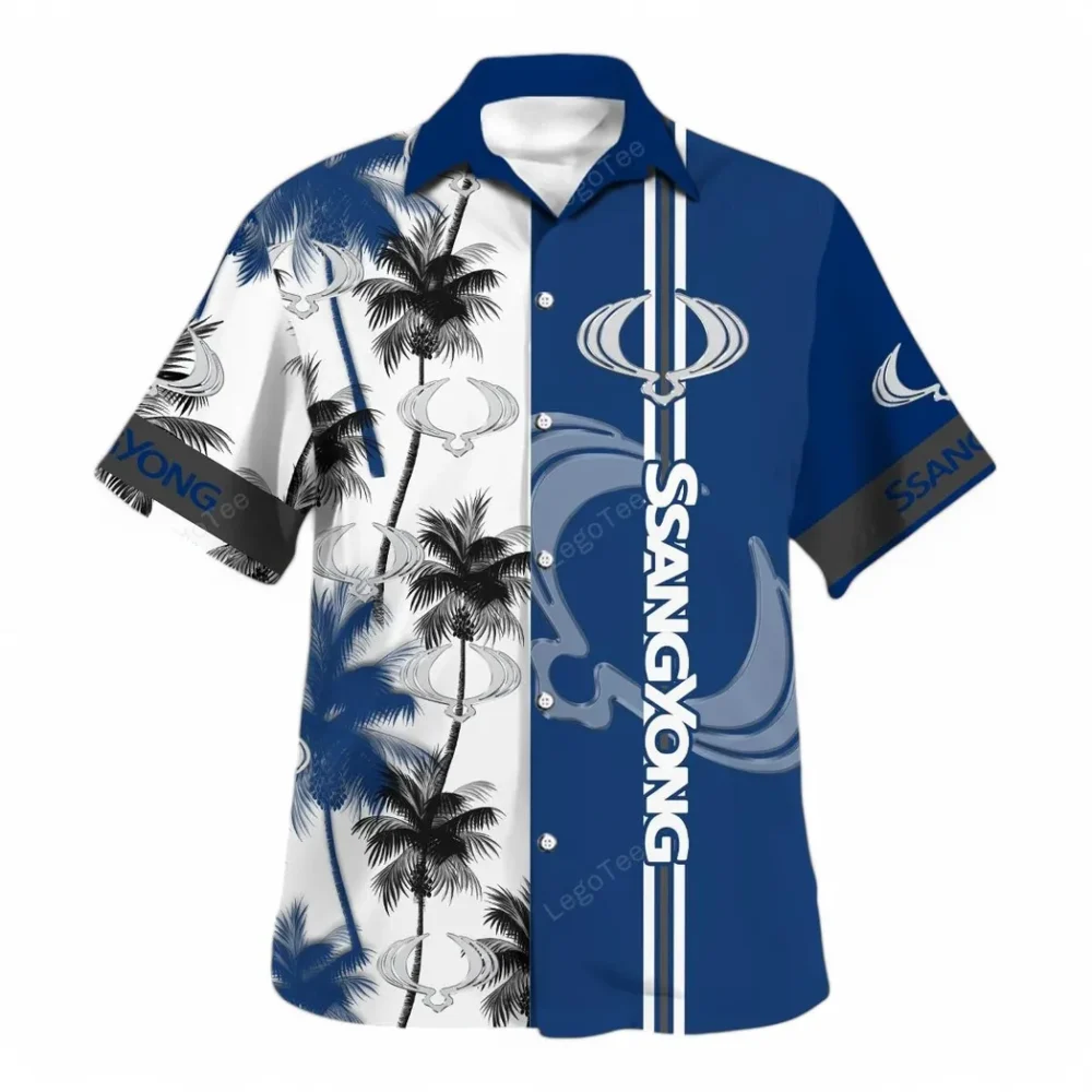 Utility Vehicle Hawaiian Shirt Exclusive Logo, Hot Rod Button Shirt CAR143 - Image 2