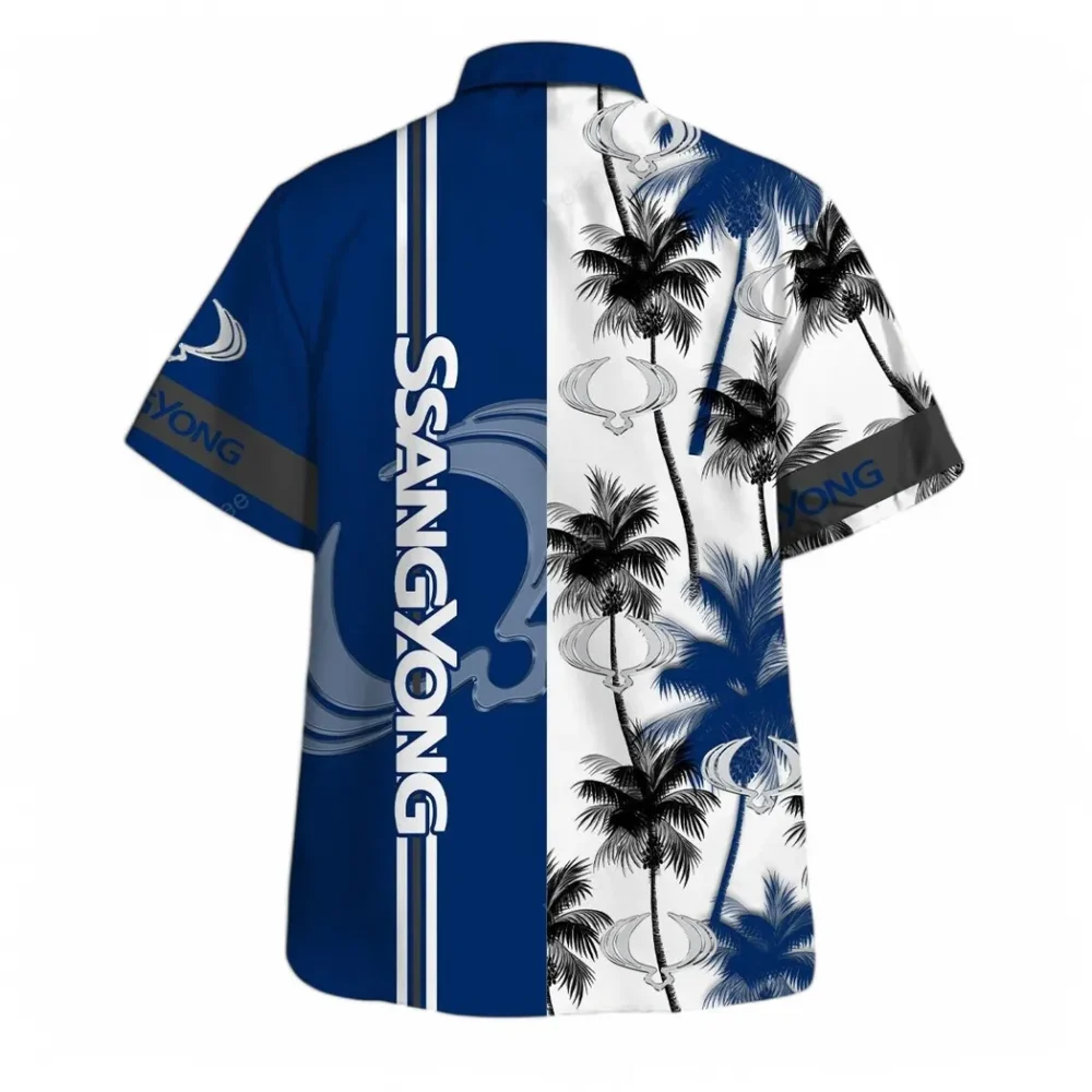 Utility Vehicle Hawaiian Shirt Exclusive Logo, Hot Rod Button Shirt CAR143 - Image 3