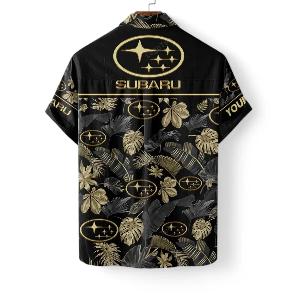 Outdoor Vehicle Hawaiian Shirt Exclusive Logo, Hot Rod Button Shirt CAR139 - Image 4