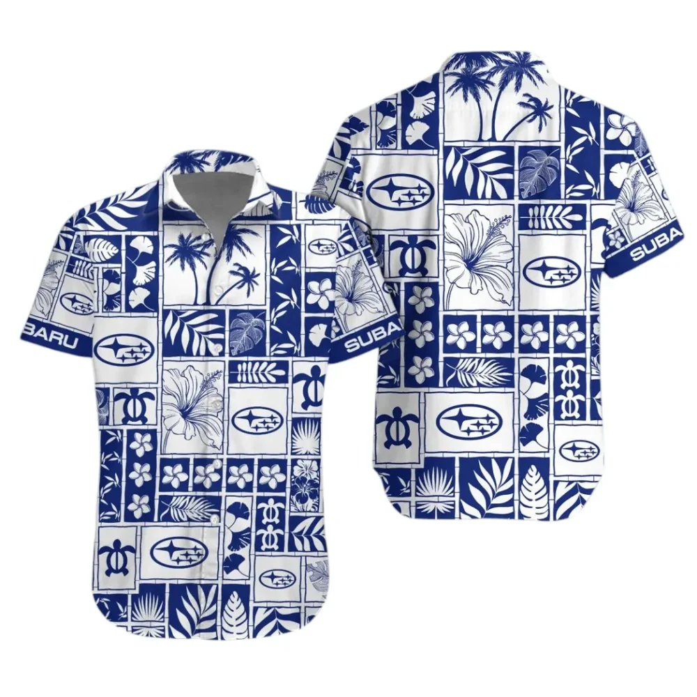 Mountain Ride Hawaiian Shirt Exclusive Logo, Auto Fan Button Shirt CAR350 - Image 2