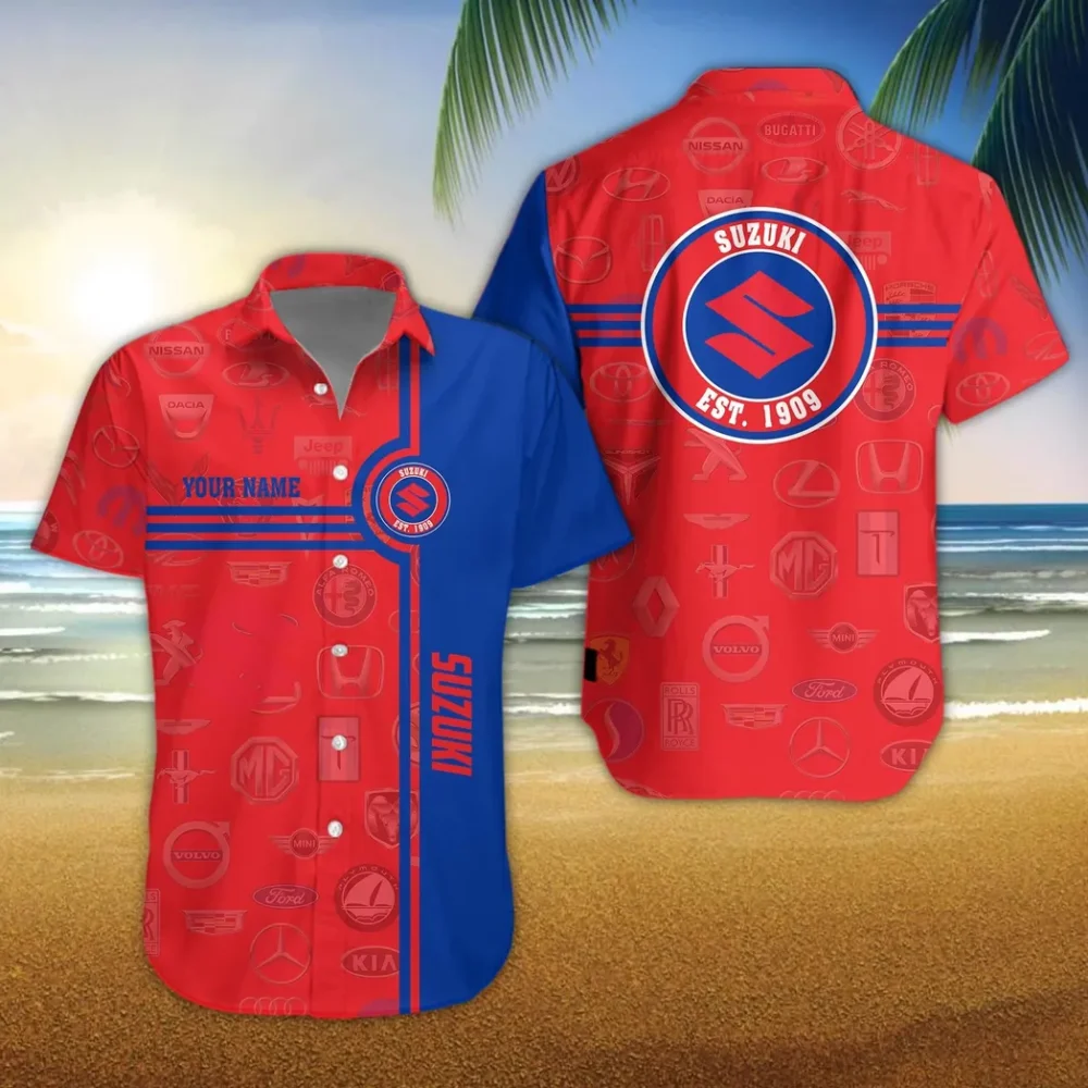 Speed Demon Hawaiian Shirt Exclusive Logo, Urban Driver Button Shirt CAR174 - Image 3