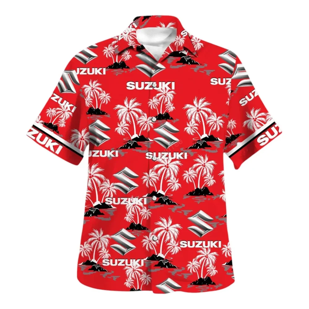 Street Racer Hawaiian Shirt Exclusive Logo, Speed Legend Button Shirt CAR144 - Image 2