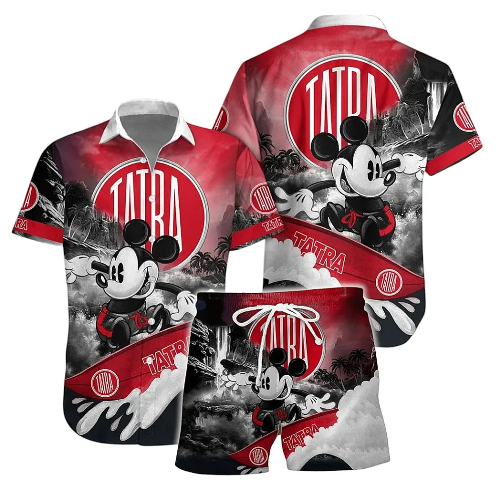 Terrain Master Hawaiian Shirt Exclusive Logo, Drift-Ready Button Shirt CAR151 - Image 2