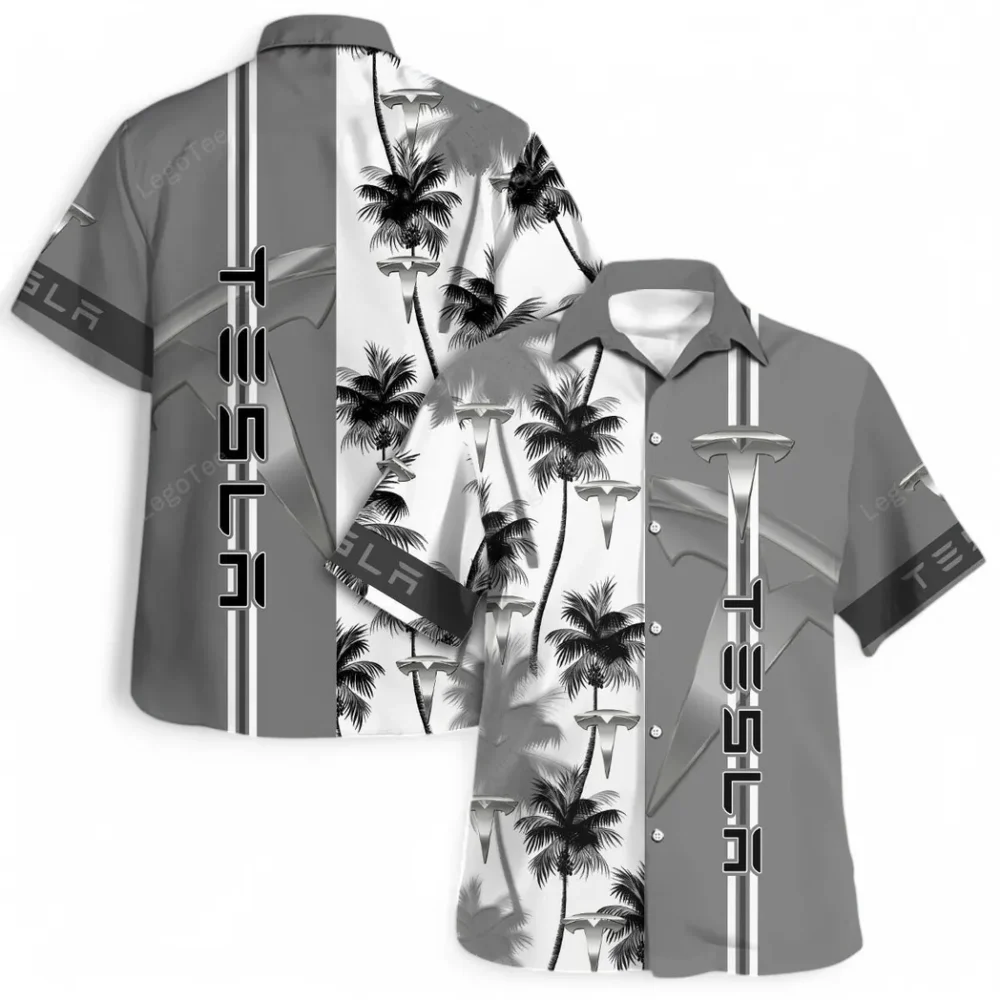 Futuristic Ride Hawaiian Shirt Exclusive Logo, Road Life Button Shirt CAR143 - Image 4