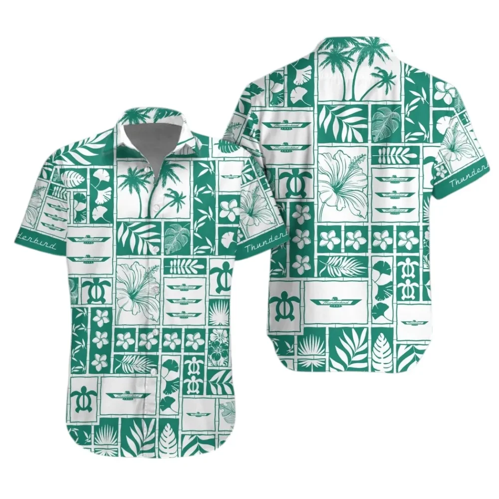 Driving Machine Hawaiian Shirt Exclusive Logo, Rider's Paradise Button Shirt CAR350 - Image 2