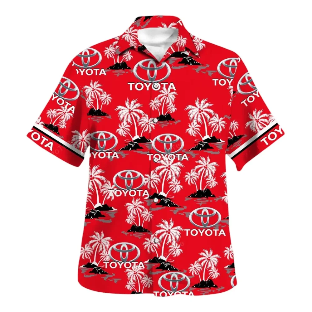 Everyday Driver Hawaiian Shirt Exclusive Logo, Motor Culture Button Shirt CAR144 - Image 2