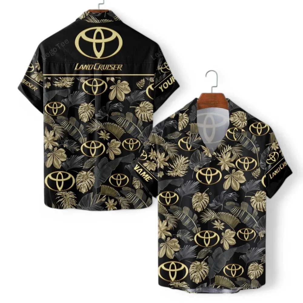 Rugged 4x4 Hawaiian Shirt Exclusive Logo, Garage Life Button Shirt CAR139 - Image 2
