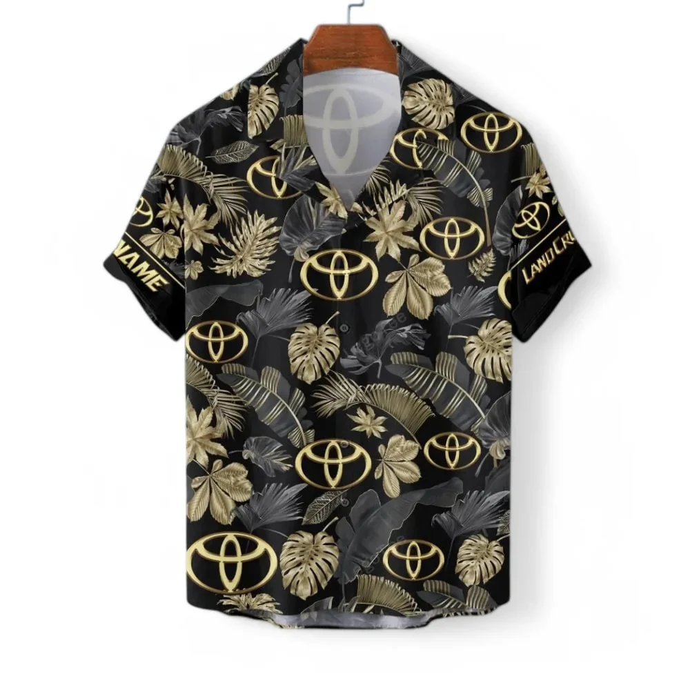 Rugged 4x4 Hawaiian Shirt Exclusive Logo, Garage Life Button Shirt CAR139 - Image 3