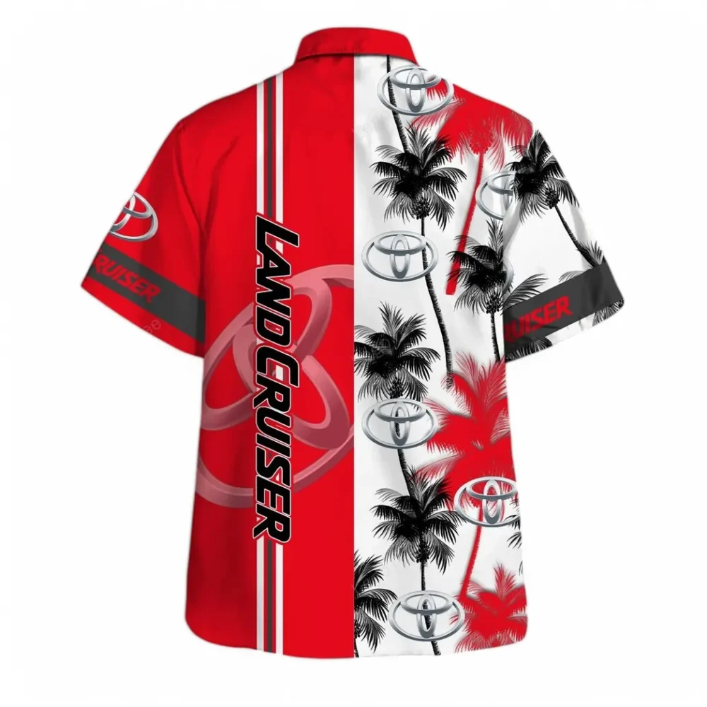 Adventure SUV Hawaiian Shirt Exclusive Logo, Chrome Wave Button Shirt CAR143 - Image 3