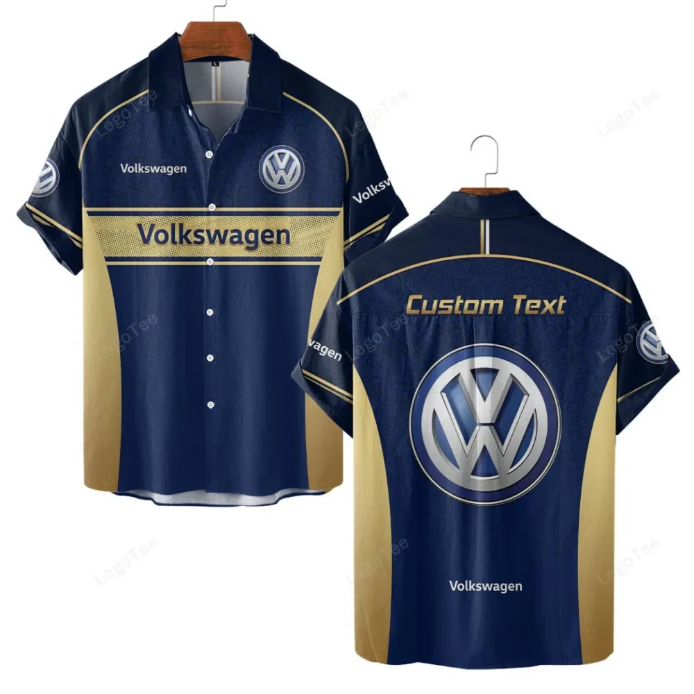 Sedan Vehicle Hawaiian Shirt Exclusive Logo, Street Racer Button Shirt CAR137 - Image 2