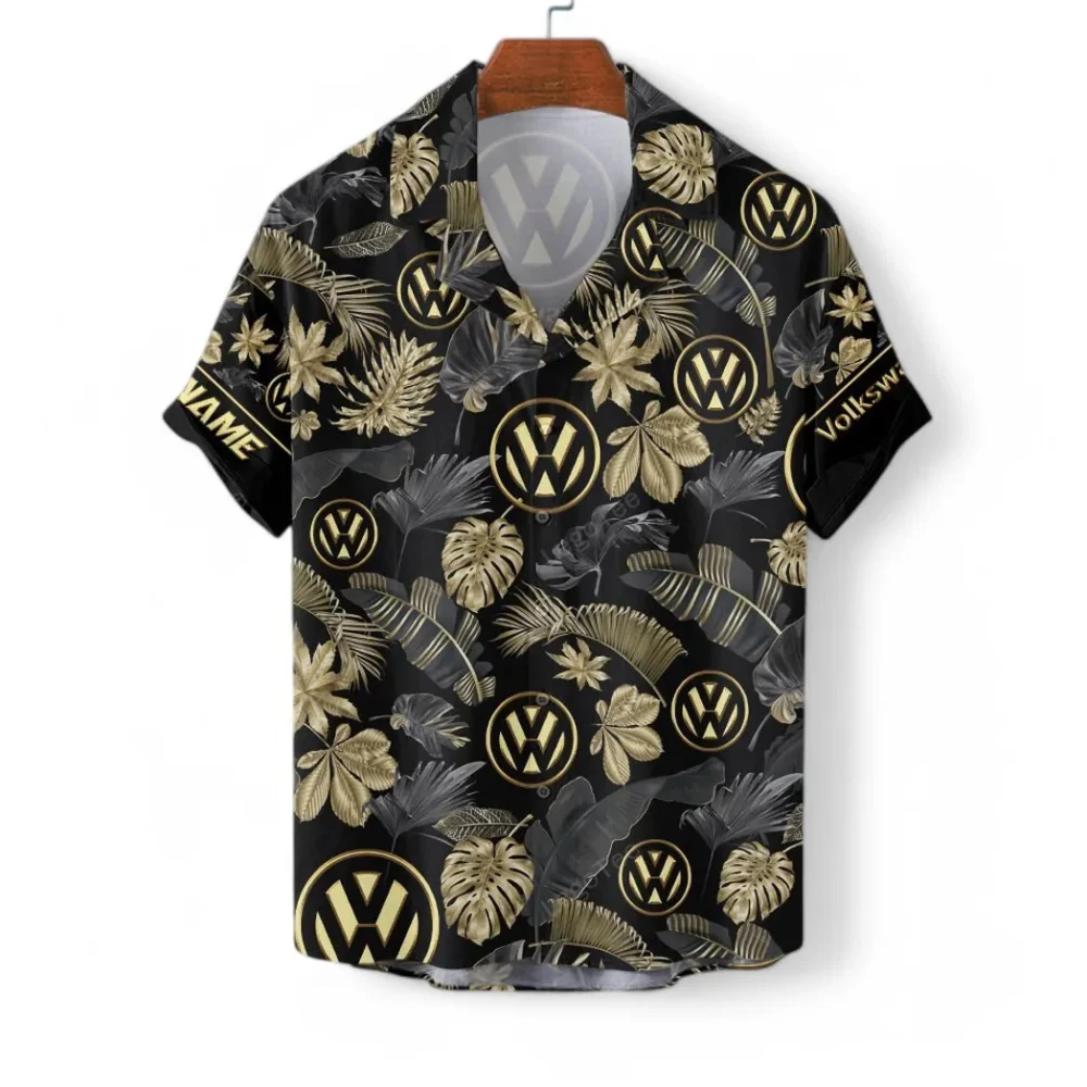 Urban Vehicle Hawaiian Shirt Exclusive Logo, Retro Driver Button Shirt CAR139 - Image 3