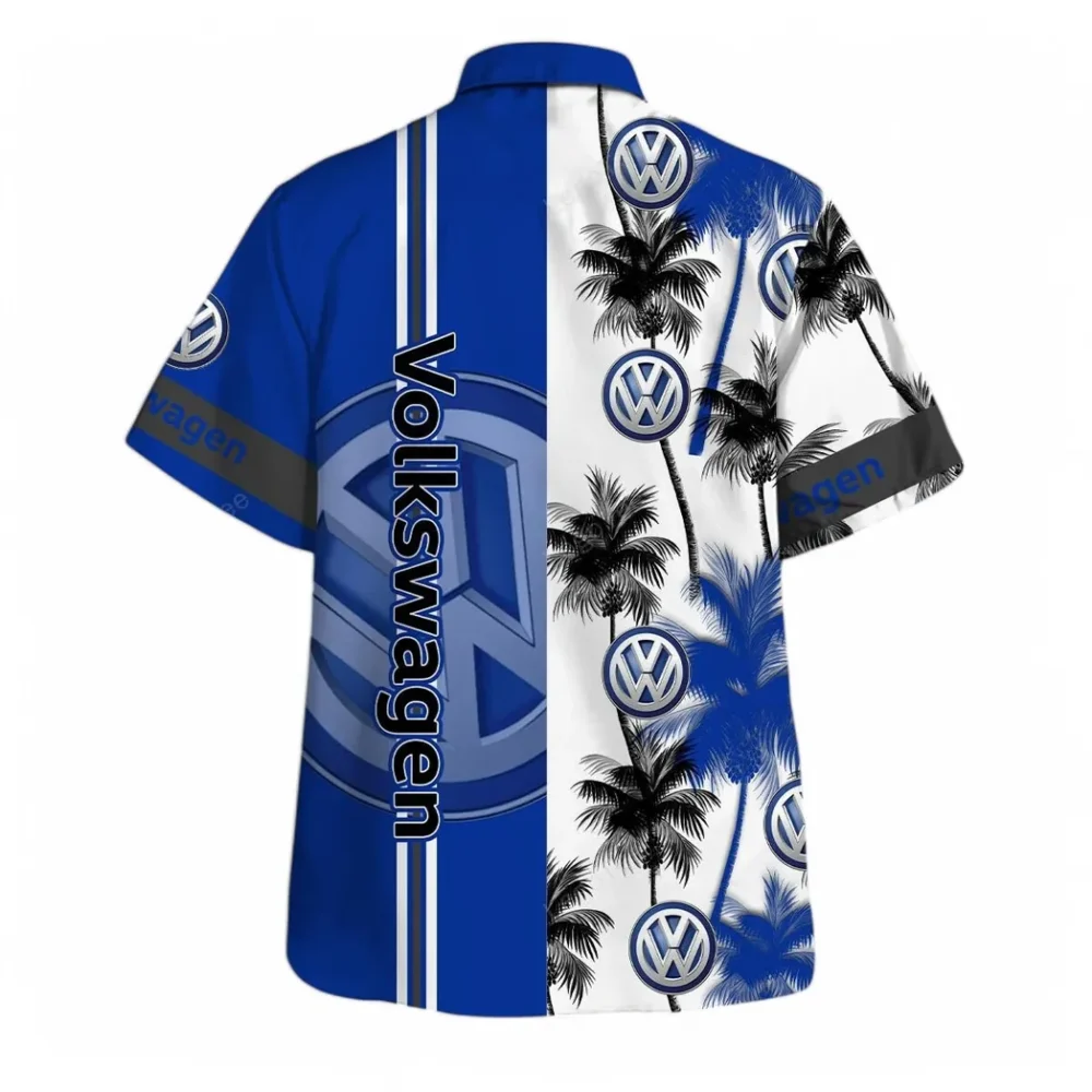 Sedan Vehicle Hawaiian Shirt Exclusive Logo, Engine Lover Button Shirt CAR143 - Image 3