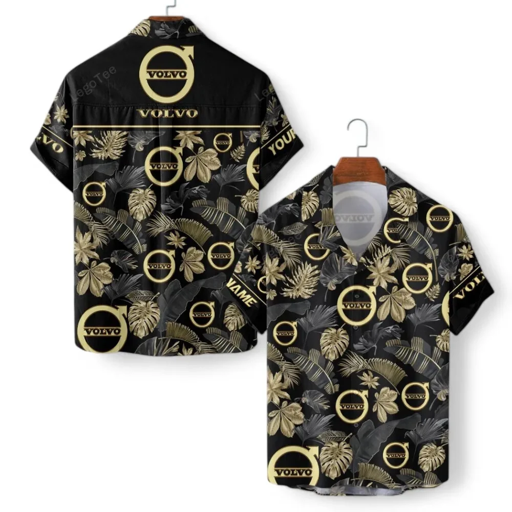 International Vehicle Hawaiian Shirt Exclusive Logo, Auto Fan Button Shirt CAR139 - Image 2