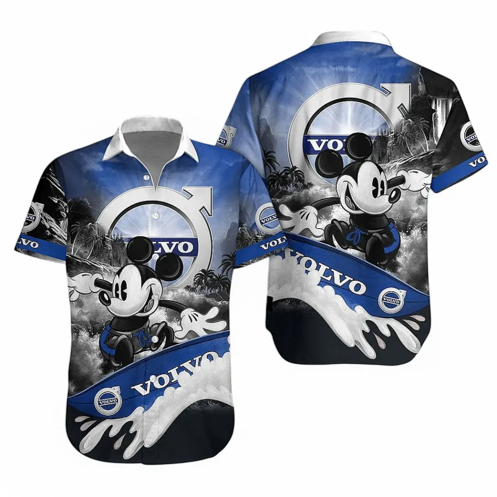 Luxury Car Hawaiian Shirt Exclusive Logo, Gearhead Style Button Shirt CAR151 - Image 3