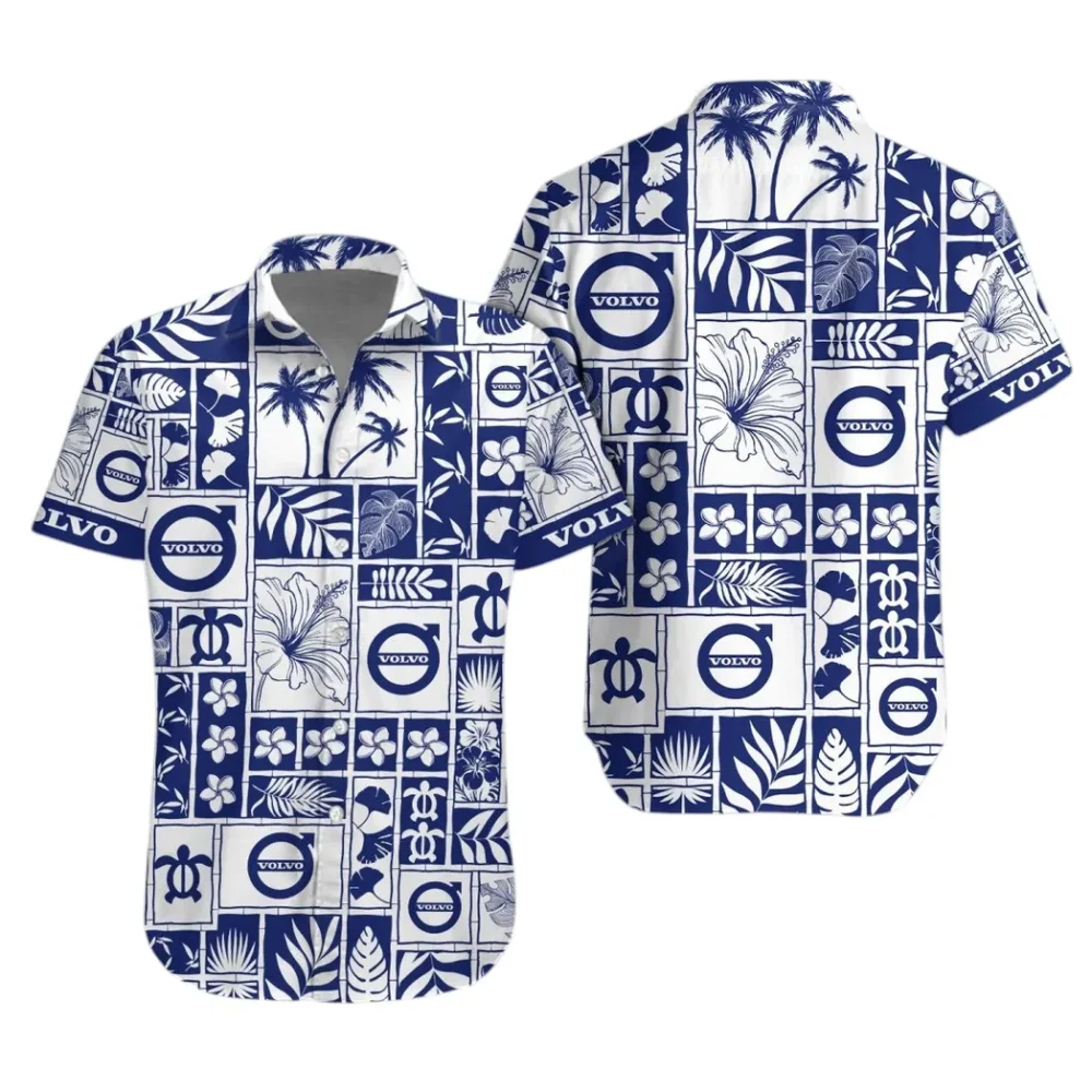 Auto Hawaiian Shirt Exclusive Logo, Gearhead Style Button Shirt CAR350 - Image 2