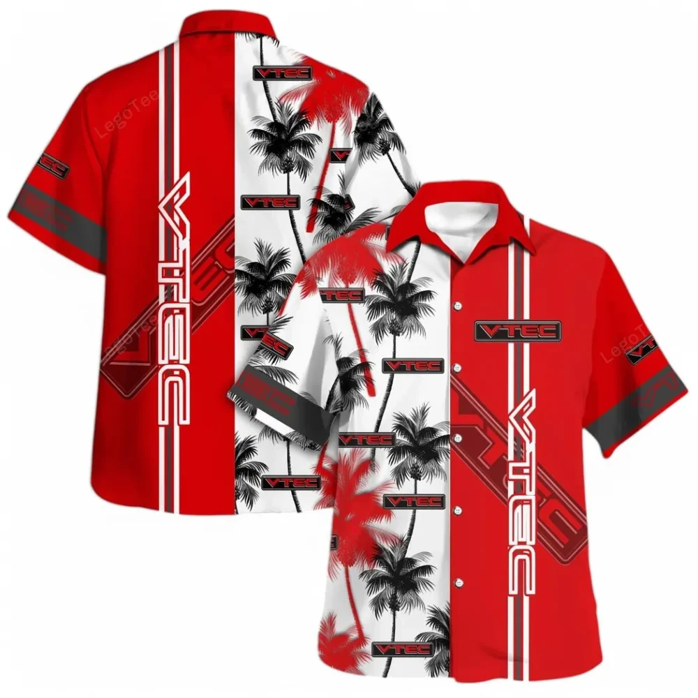 Modified Coupe Hawaiian Shirt Exclusive Logo, Auto Fan Button Shirt CAR143 - Image 4