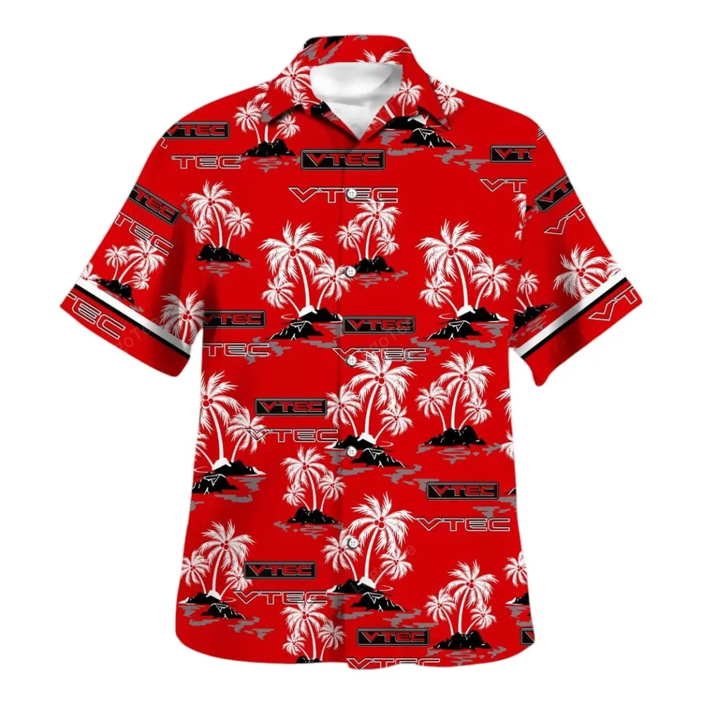 Tuner Car Hawaiian Shirt Exclusive Logo, Auto Fan Button Shirt CAR144 - Image 2