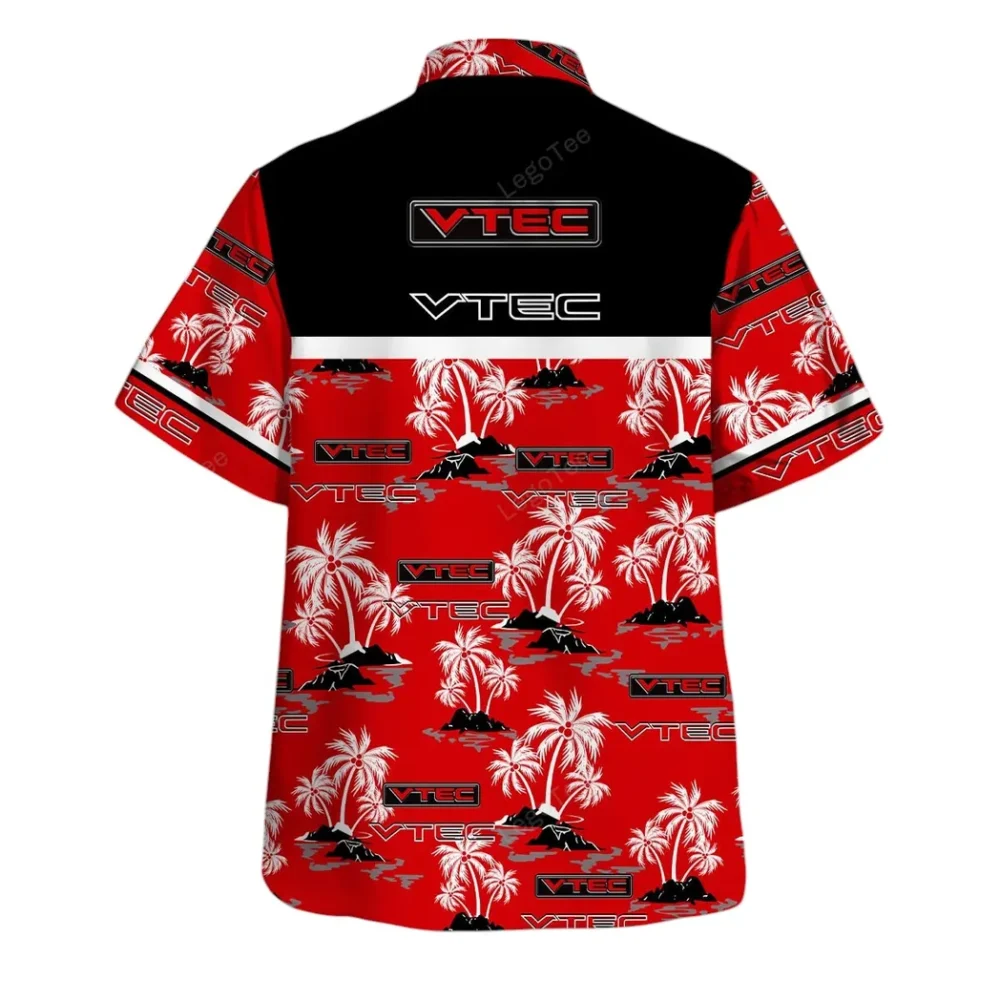 Tuner Car Hawaiian Shirt Exclusive Logo, Auto Fan Button Shirt CAR144 - Image 3