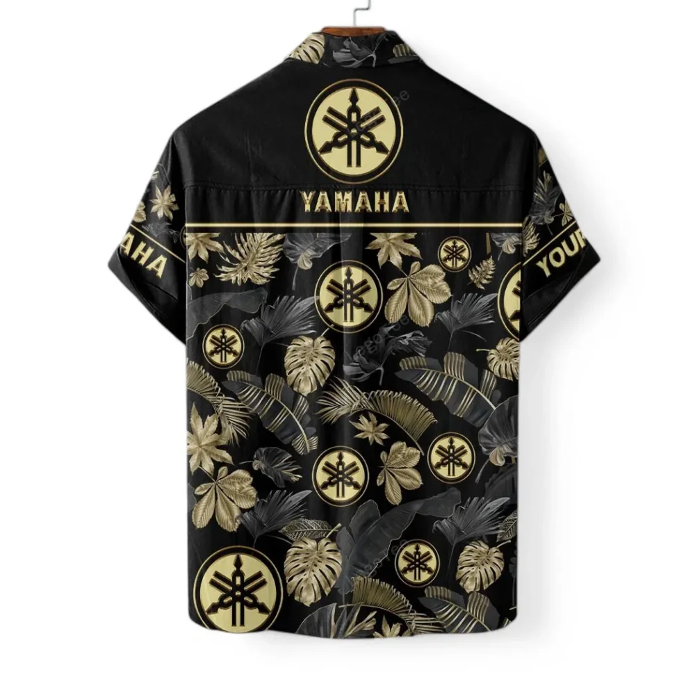 Motorbike Hawaiian Shirt Exclusive Logo, Auto Fan Button Shirt CAR139 - Image 4