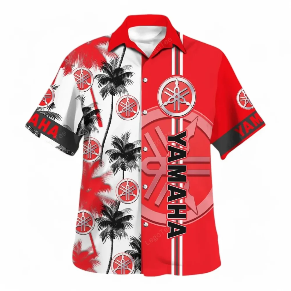 Adventure Motorbike Hawaiian Shirt Exclusive Logo, Custom Ride Button Shirt CAR143 - Image 2
